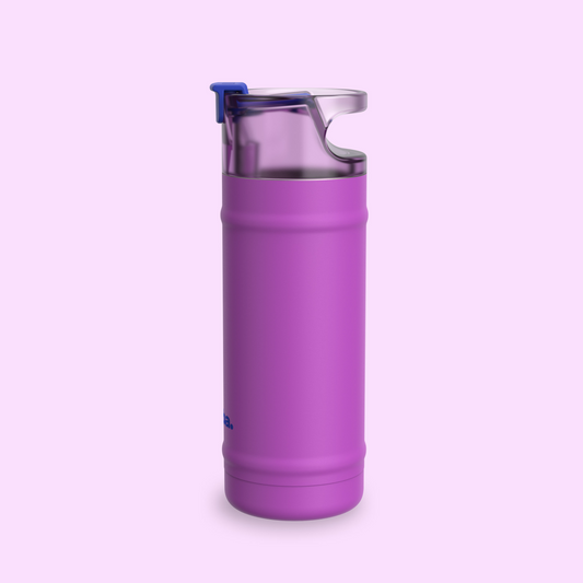 bubba 18 oz DualSip Insulated Stainless Steel Water Bottle - Mood Booster - US 8376