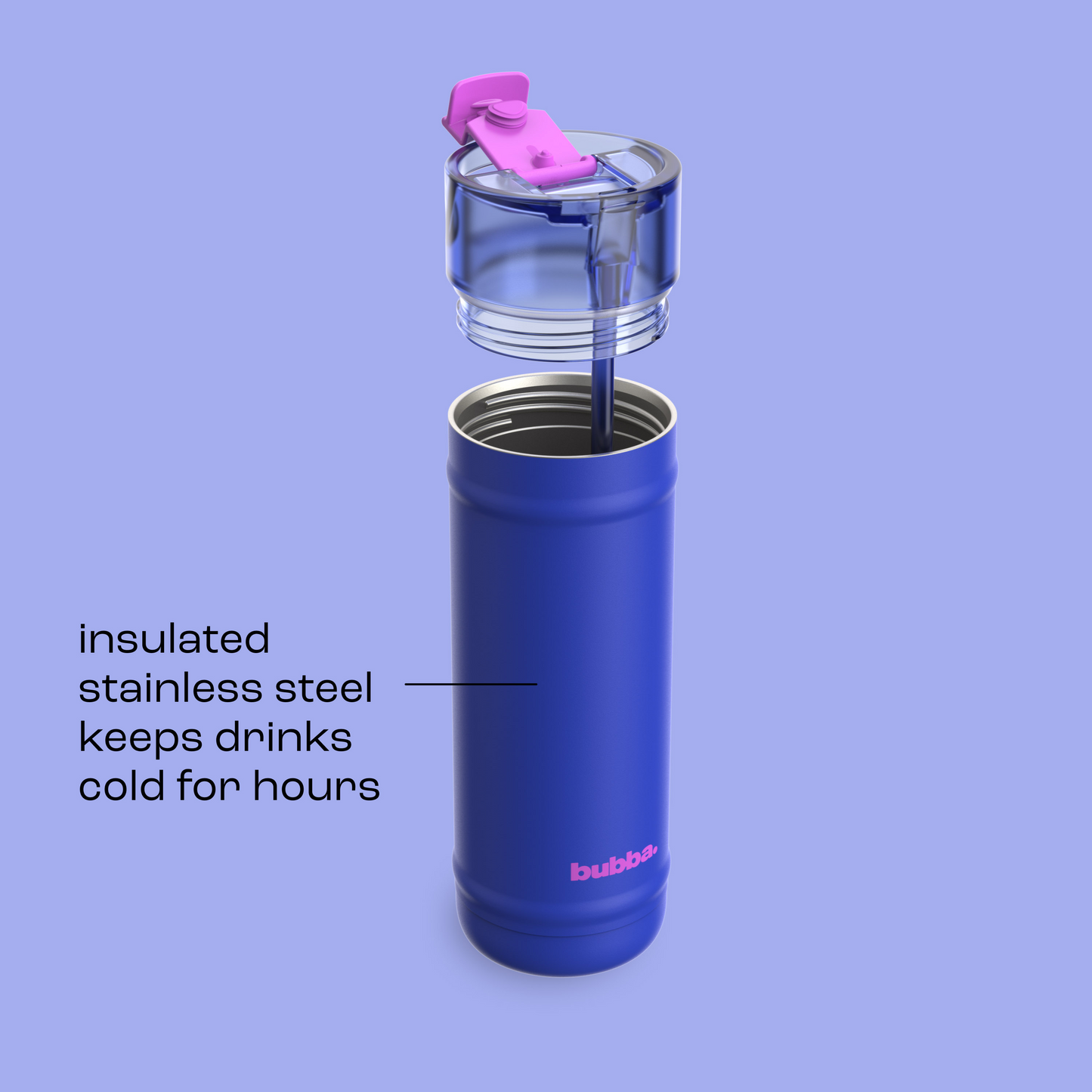 bubba 32 oz DualSip Insulated Stainless Steel Water Bottle - Ocean Energy - US 4150