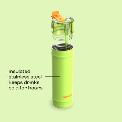 bubba 24 oz DualSip Insulated Stainless Steel Water Bottle - Glow Up - US 3744