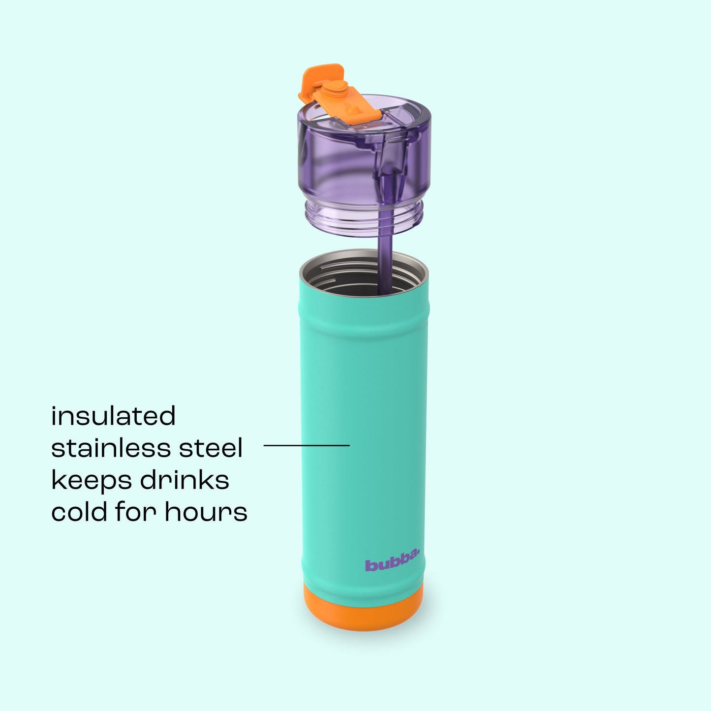 bubba 24 oz DualSip Insulated Stainless Steel Water Bottle -  Field Trip - US 6846