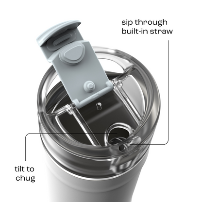 bubba 18 oz DualSip Insulated Stainless Steel Water Bottle - Fresh Kicks - US 7222
