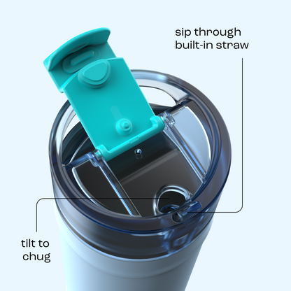 bubba 32 oz DualSip Insulated Stainless Steel Water Bottle - Daydreamin - US 9824