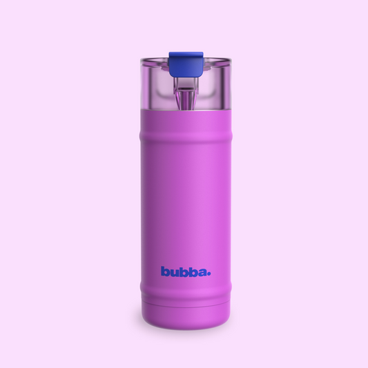 bubba 18 oz DualSip Insulated Stainless Steel Water Bottle - Mood Booster - US 8376
