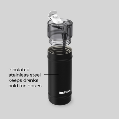 bubba 18 oz DualSip Insulated Stainless Steel Water Bottle -  Office Siren - US 2631