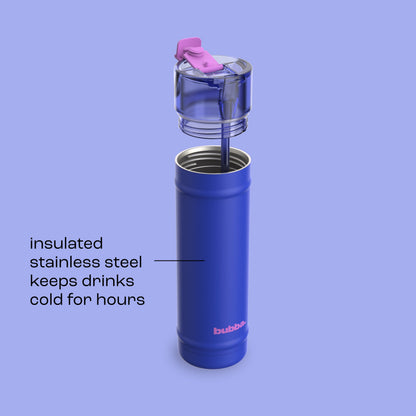 bubba 24 oz DualSip Insulated Stainless Steel Water Bottle - Ocean Energy - US 5754