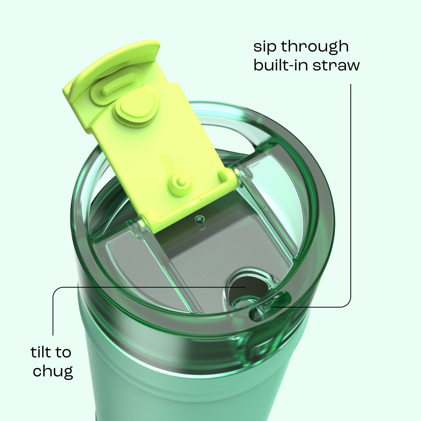 bubba 32 oz DualSip Insulated Stainless Steel Water Bottle - Tropical Eclipse - US 9073