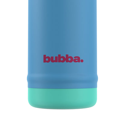 bubba 24 oz DualSip Insulated Stainless Steel Water Bottle - Blue Ribbon - US 8880