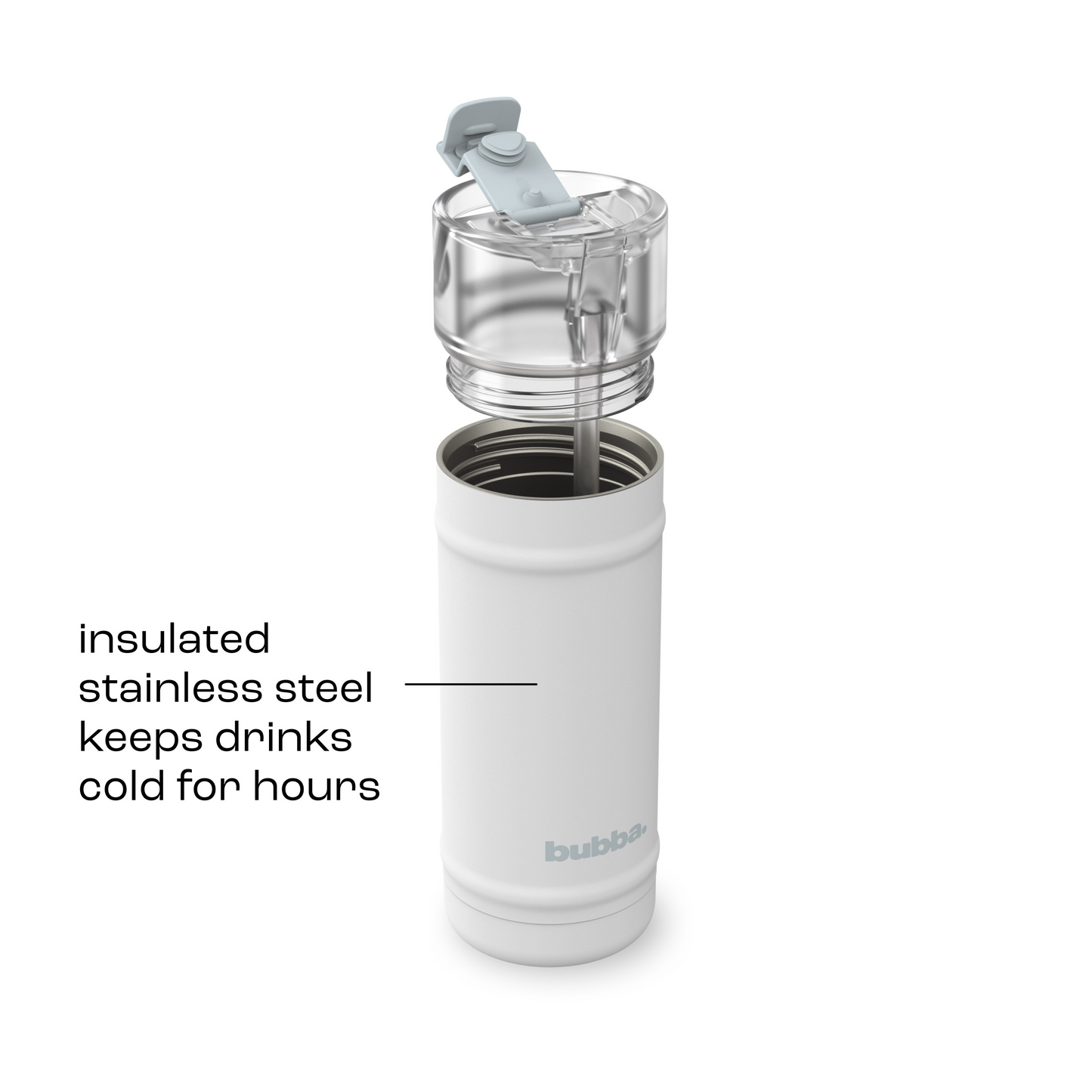bubba 18 oz DualSip Insulated Stainless Steel Water Bottle - Fresh Kicks - US 7222