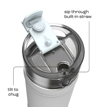 bubba 24 oz DualSip Insulated Stainless Steel Water Bottle - Fresh Kicks - US 9587