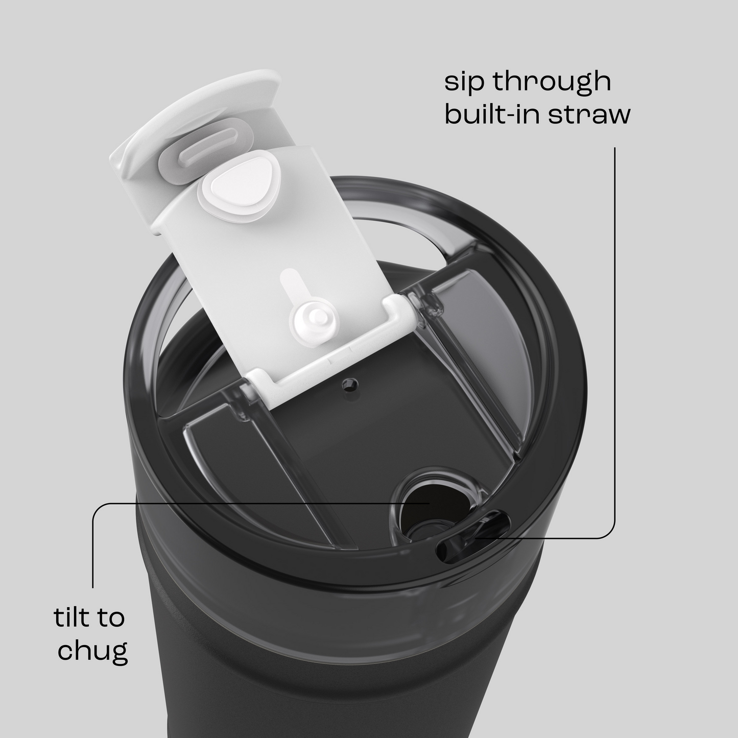 bubba 32 oz DualSip Insulated Stainless Steel Water Bottle - Office Siren - US 6077