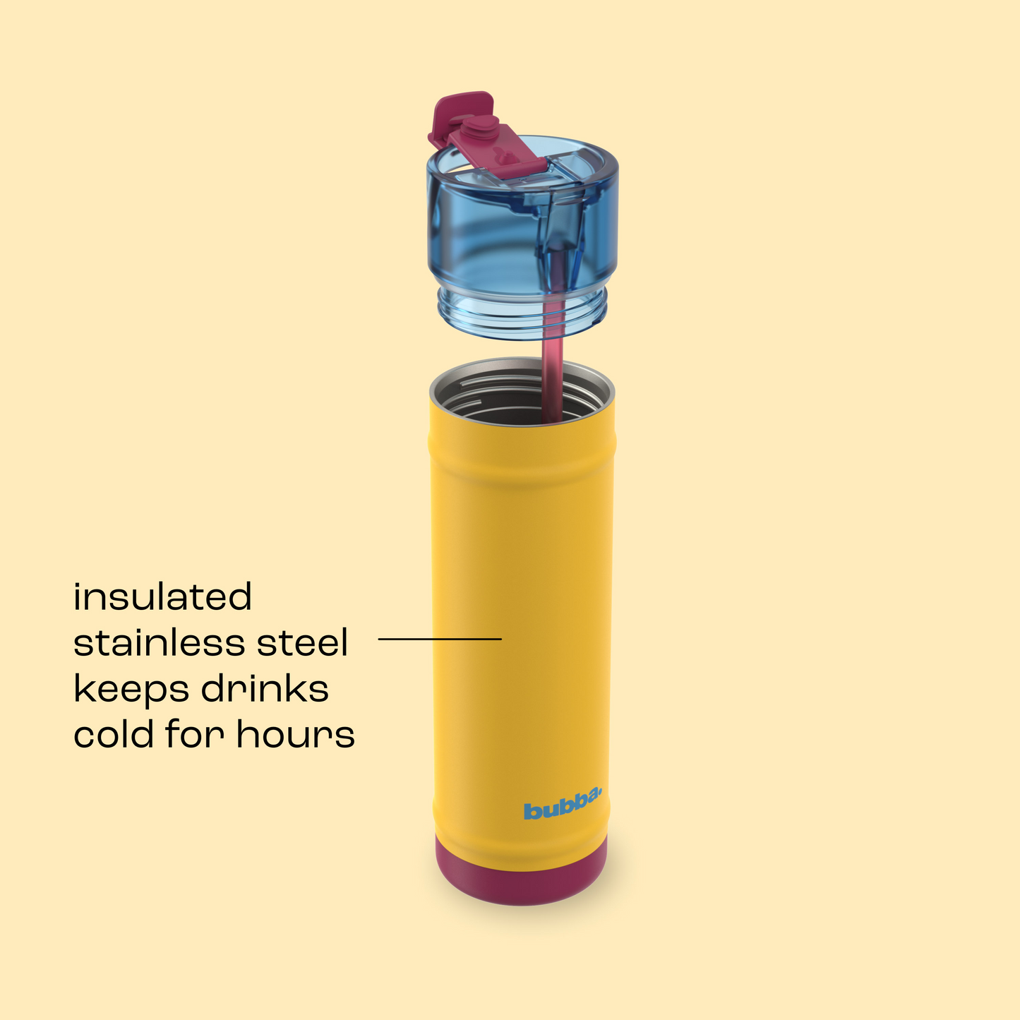 bubba 24 oz DualSip Insulated Stainless Steel Water Bottle - Spirit Week - US 3707