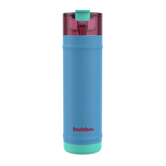 bubba 24 oz DualSip Insulated Stainless Steel Water Bottle - Blue Ribbon - US 8880
