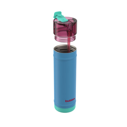 bubba 24 oz DualSip Insulated Stainless Steel Water Bottle - Blue Ribbon - US 8880