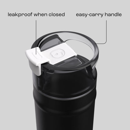 bubba 24 oz DualSip Insulated Stainless Steel Water Bottle - Office Siren - US 5825
