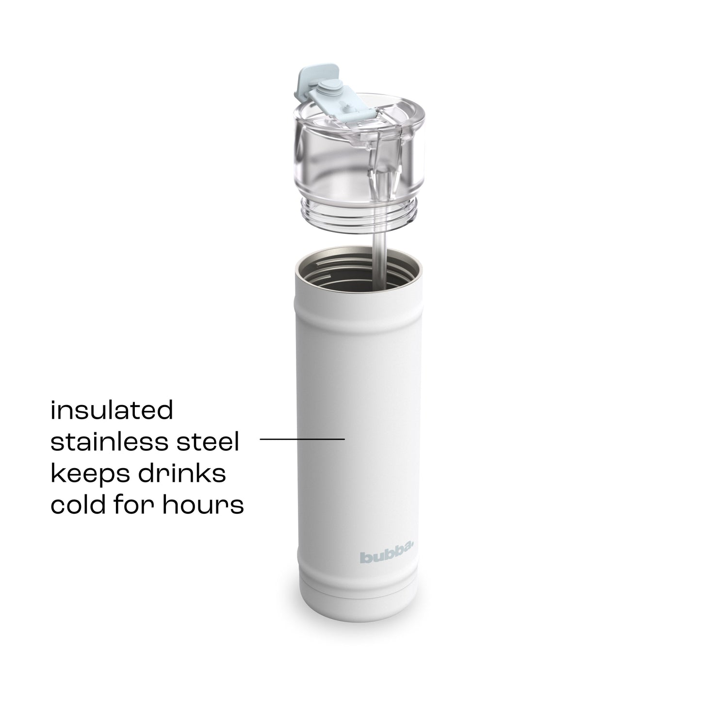 bubba 24 oz DualSip Insulated Stainless Steel Water Bottle - Fresh Kicks - US 9587